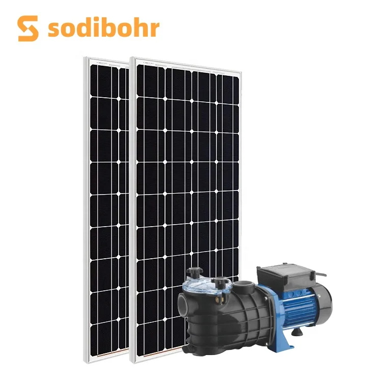 500W 900W 15m 18m DC brushless swimming pool solar pump kit price power ground solar surface pump for home use