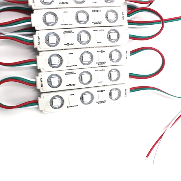 RGB DC 12V CE RoHS Hintergrund beleuchtung Kanal Letter Sign Board Objektiv Pixel 1 Hochwertiges Injection RGB LED-Modul