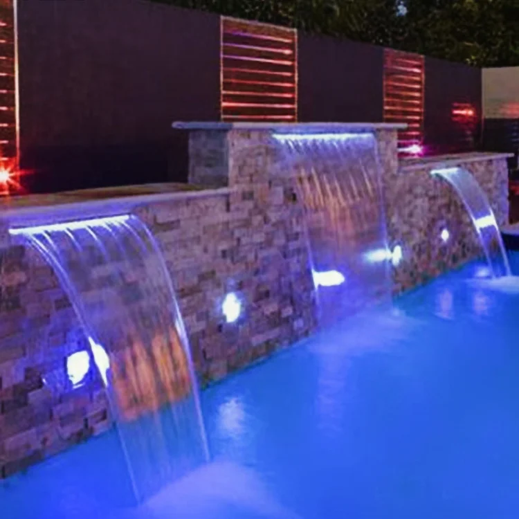 High quality custom home garden water fall indoor fountain