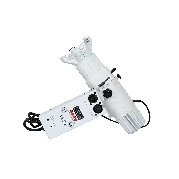 20W Cast Aluminum Dmx512 Mini Leko Led Cob Profile Spotlight For Museum Art Show