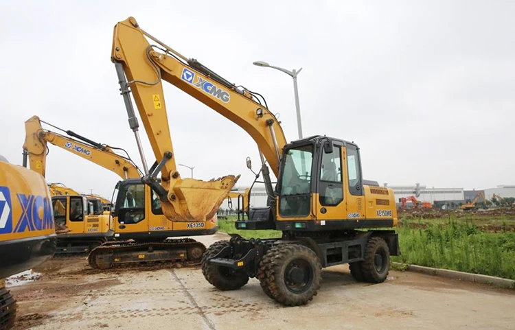 XCMG Official XE150WB Multifunctional Used 15 Ton Bucket Wheel Excavator for Sale