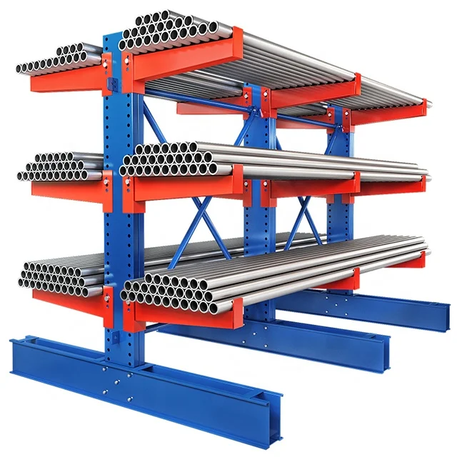 Adjustable Equipment Supply Chain Storage Racking Cantilever Rack for Warehouse Management
