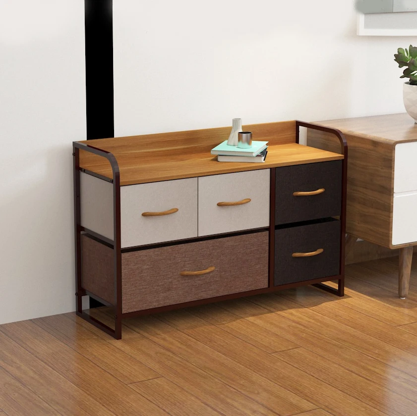 Индивидуальный Новый дизайн, мебель для гостиной в скандинавском стиле, тканевый широкий комод под Телевизор