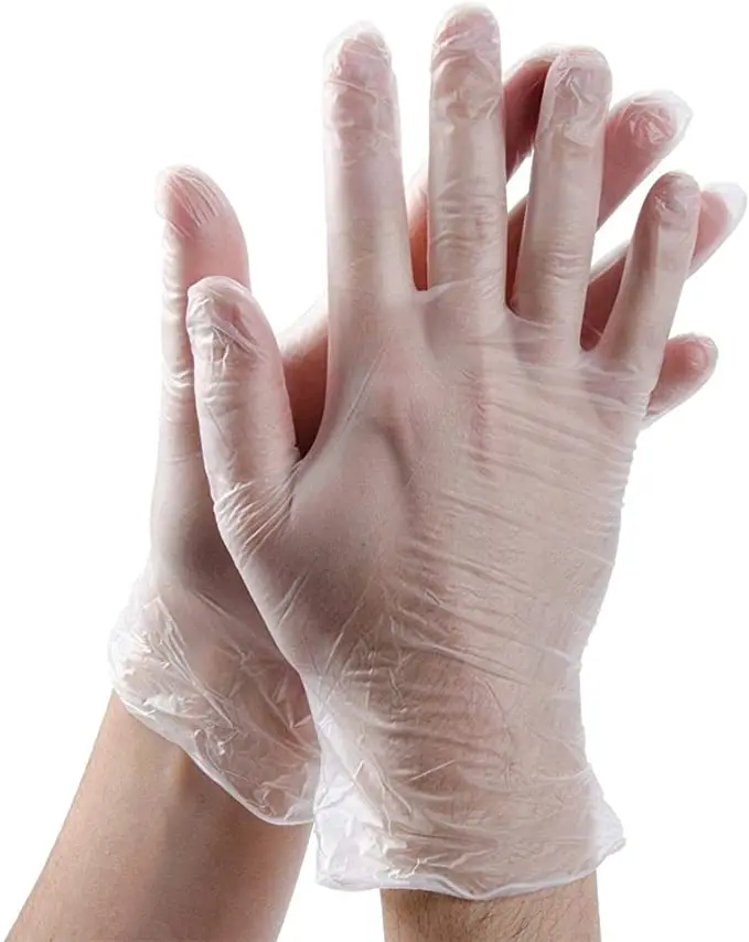 
Best wholesale available many colors disposable vinyl gloves powder free vinyl gloves food grade 