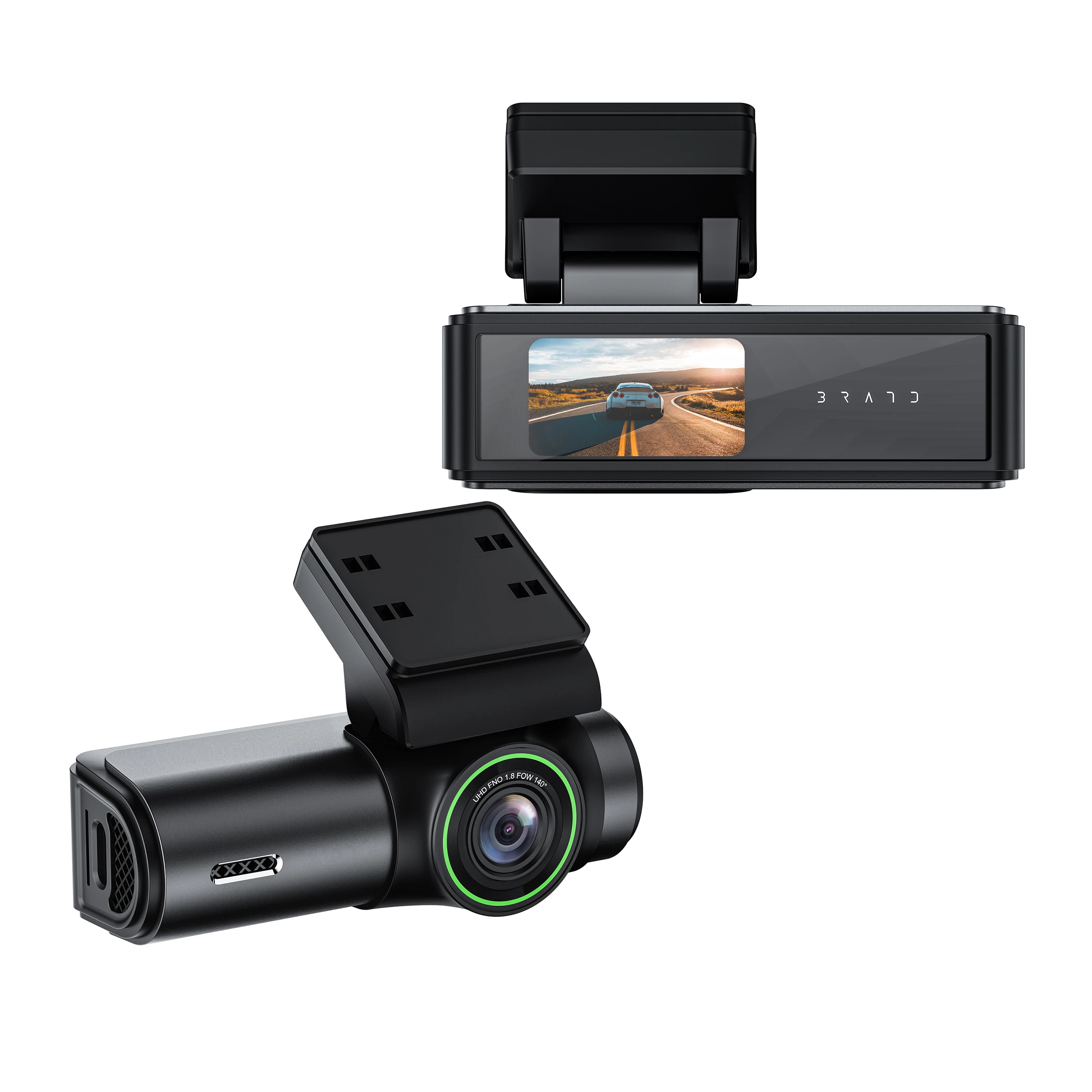 2.5K Front Camera DVR Cycle Recording Type C Car Charger Support 4~256G External Micro SD Card Wifi Connection GPS Night Vision