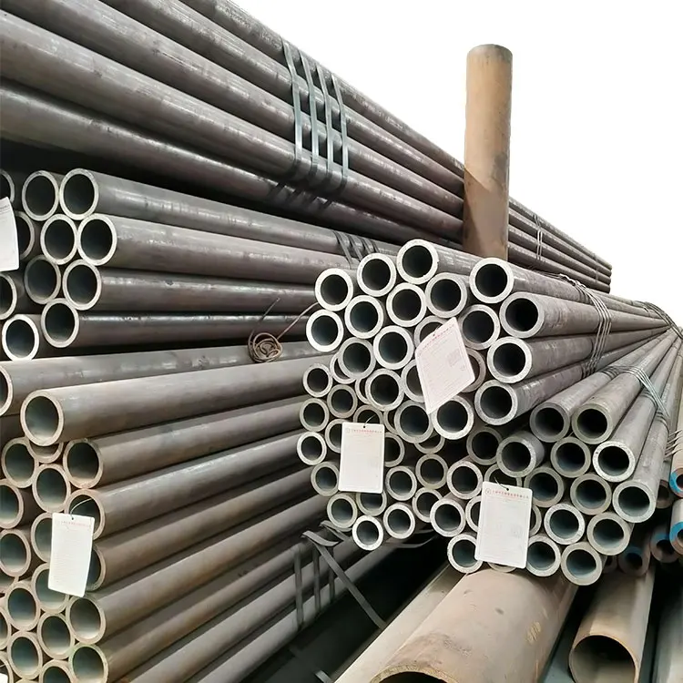 High quality and low price carbon steel pipes St37 St52.3 St52.4 2CrMo4 Carbon Steel Pipes
