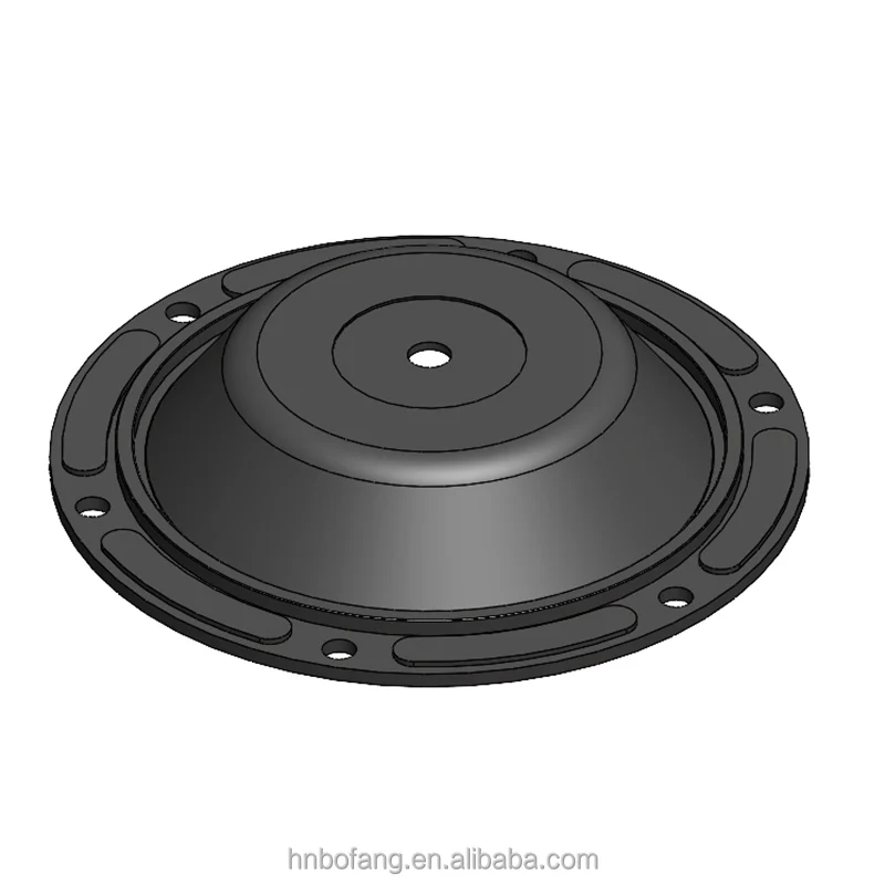 Nonstandard Custom Made OEM Food Grade EPDM Fabric Reinforced Rubber Diaphragm