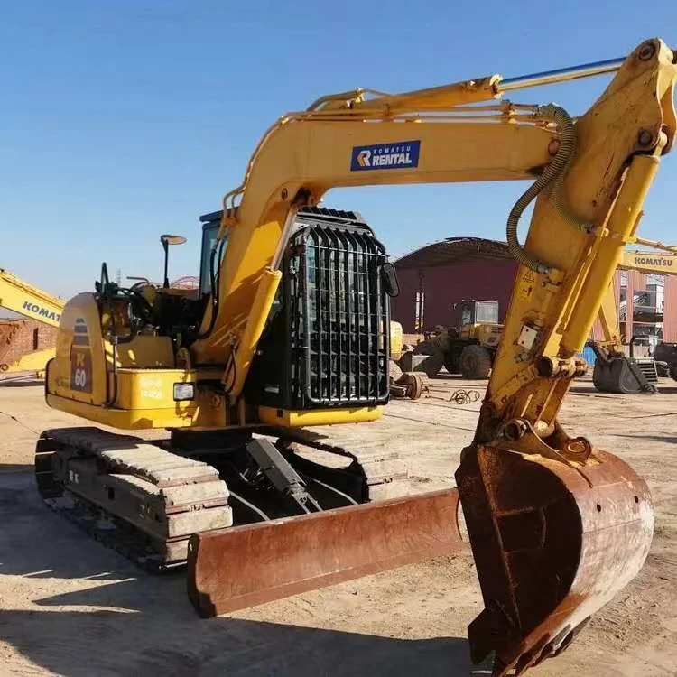 Used Komatsu Pc60-8 Mini 6ton Japan Hydraulic Crawler Excavator Backhoe Loader Cheap Earth Moving Digger komatsu Pc60