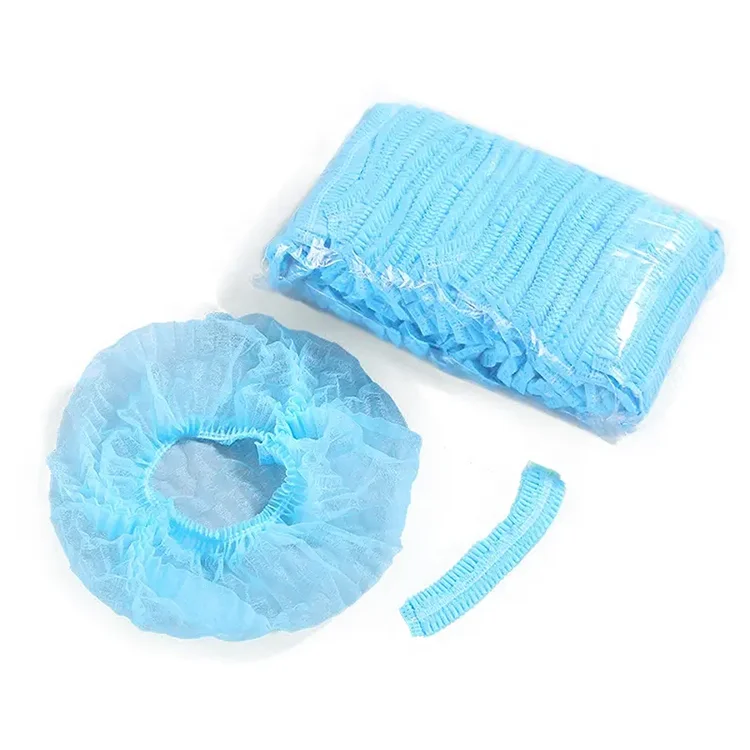 Wholesale Custom Disposable Waterproof Hard Hats With Linear Features Braids Shower Cap