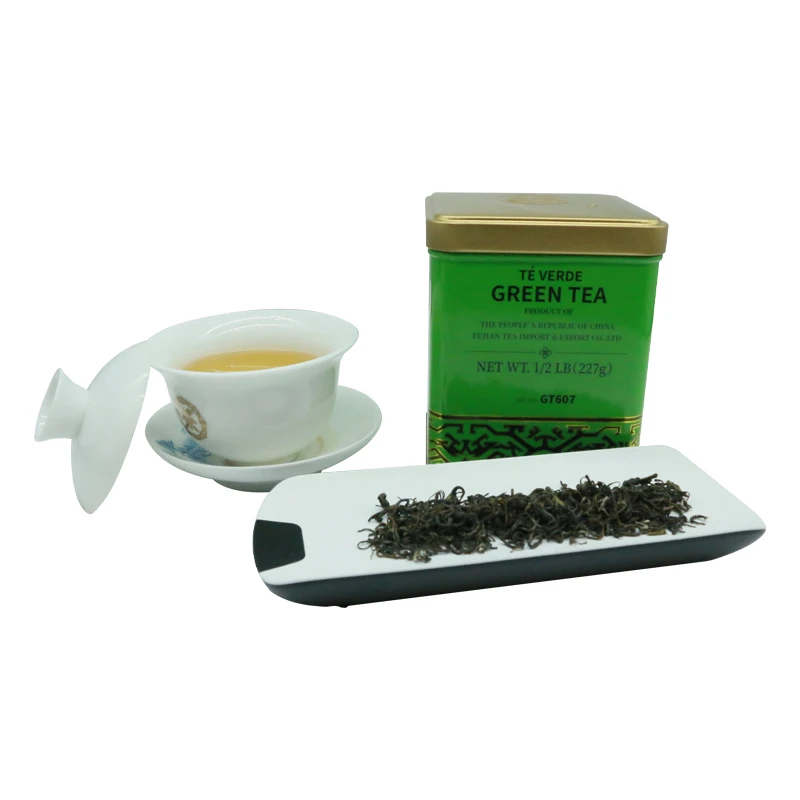 FC25 wholesale factory price negotiable cha Loose Leaf Tea 454g High Quality GT608 chinese China Green Tea