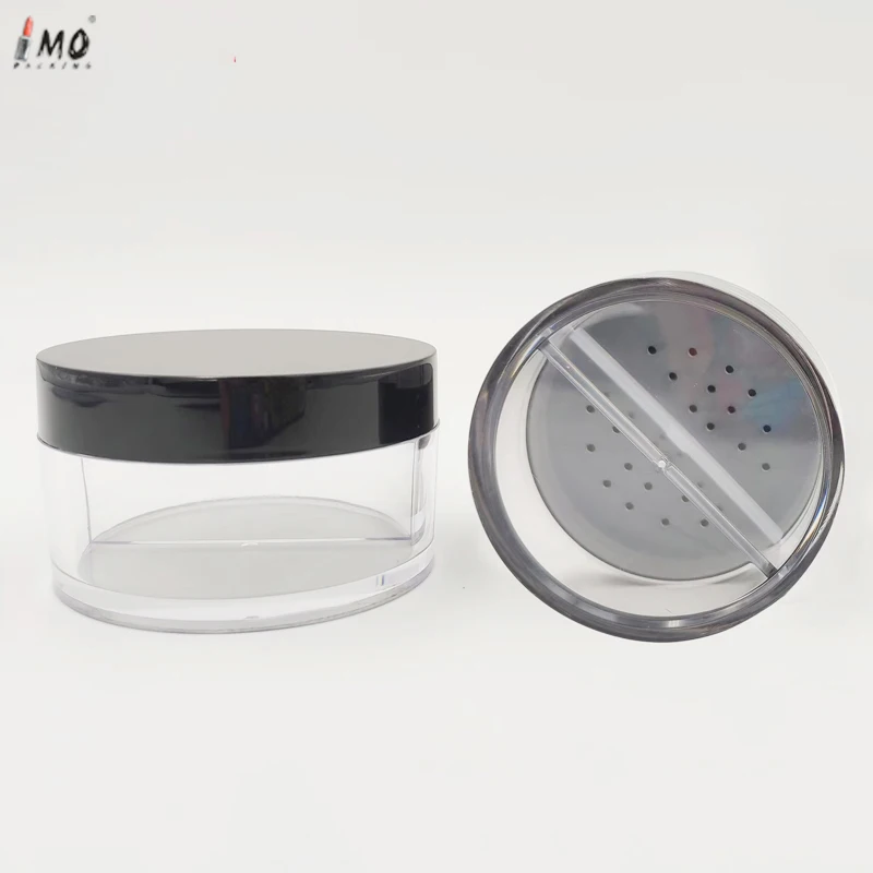 Compact powder case loose powder jar Empty loose powder container