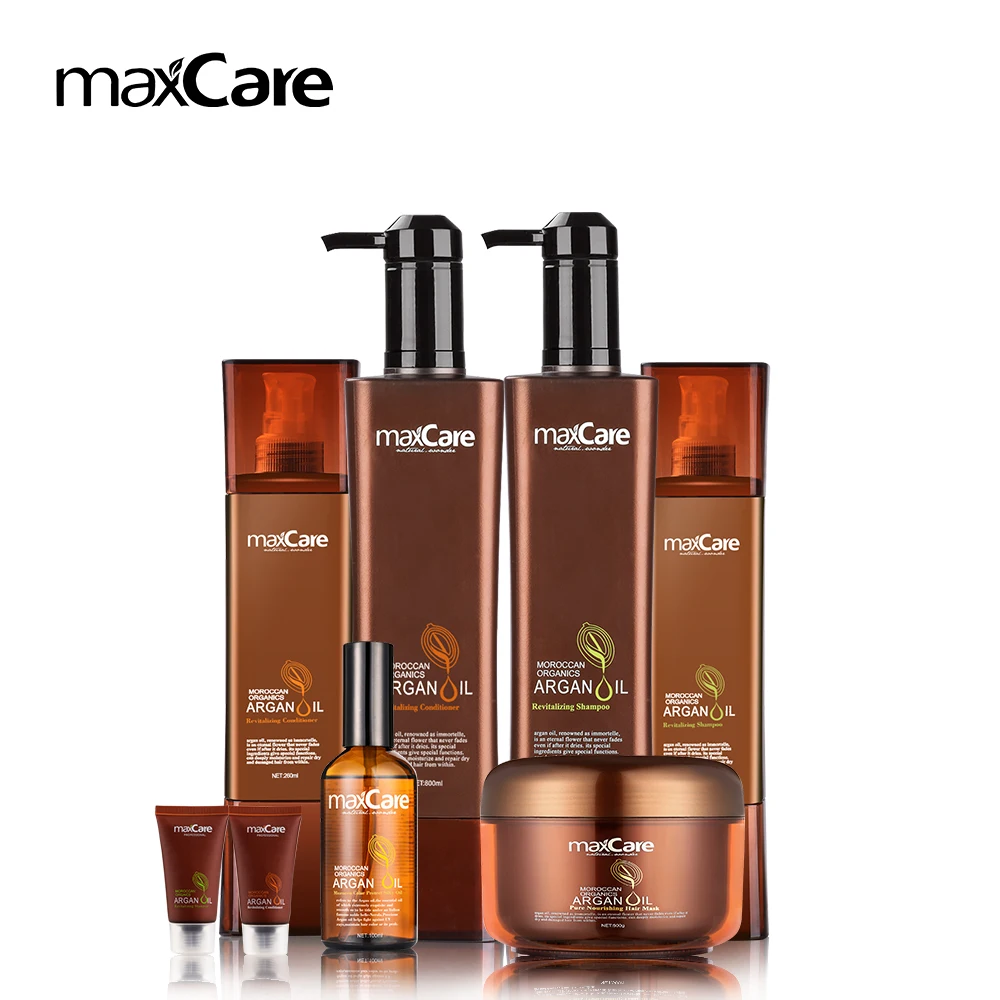 Maxcare косметика для путешествий Champoin натуральный шампунь маска волос с аргановым маслом уход за