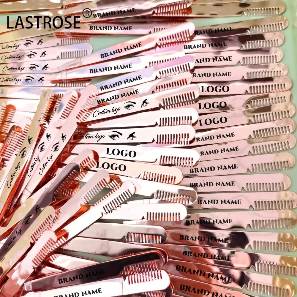 Wholesale Private Label Logo White Black Pink Thick Metal Stainless Steel Brow Tweezers eyelash tweezers Grip Tweezers Scissors