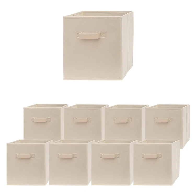 Wholesale High Quality Folding Bin Kids Room Organizer Toy Box Organizer Fabric Storage Box Foldable