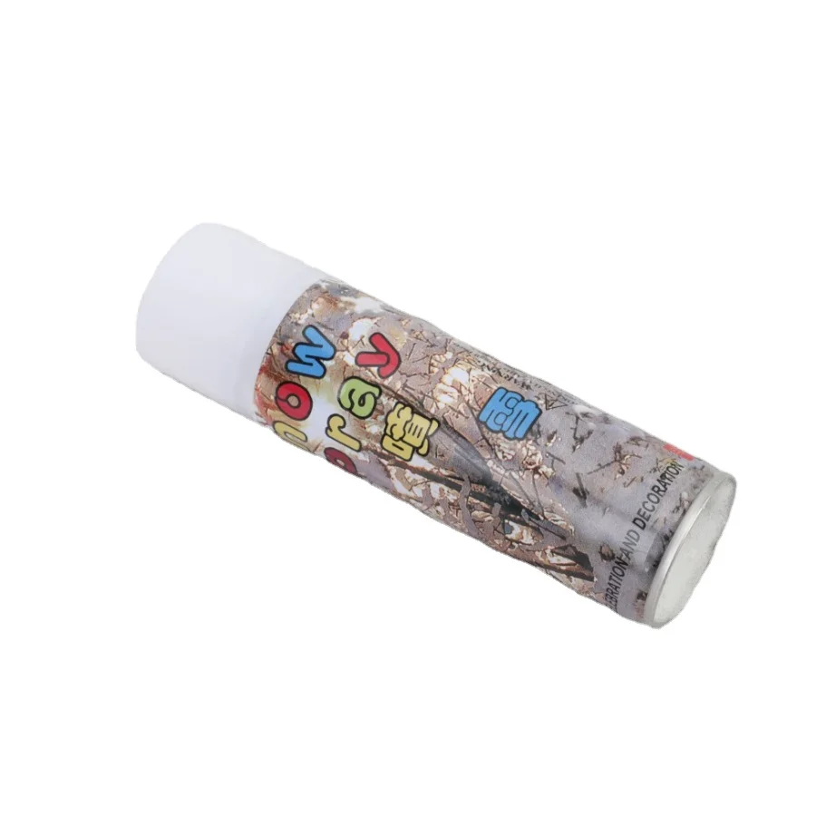 Artificial spray snow colored taiwan snow spray for party