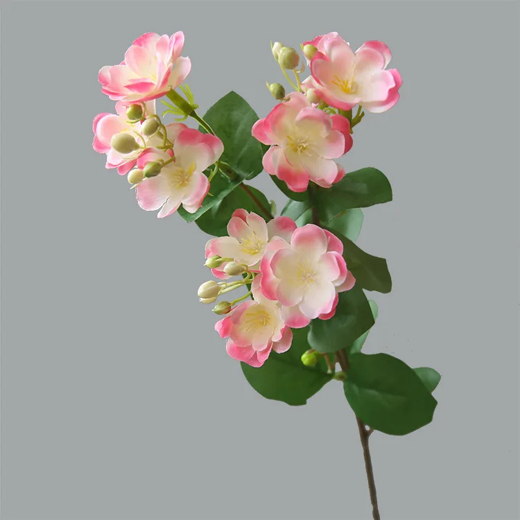 New Style Season  Artificial Flower White Silk Jasmine Artificial Jasmine Flower For Indoor Wedding Decoration