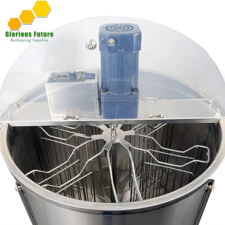 China beekeeping supplies wholesale 6 frame electric honey extractor