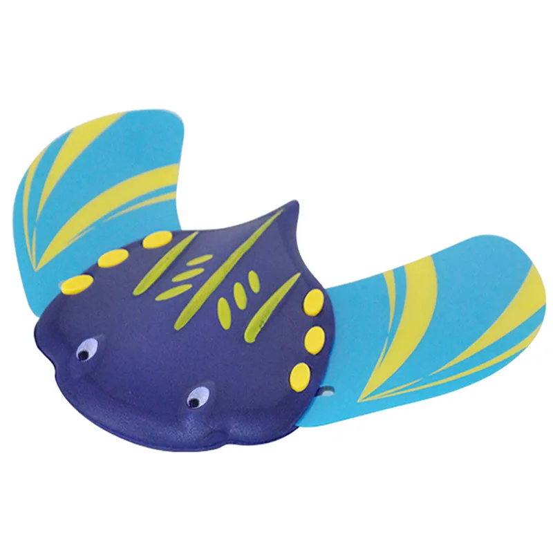 Hydrodynamic manta rays, swimming water fish, animals, summer pool, bathing, beach toys