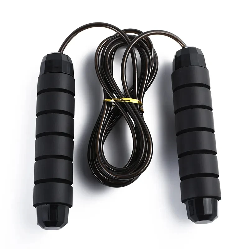 YIWU Custom Speed Jump Fitness Rope Adjustable Steel Wire Speed Jumping Ropes for Exercise Weighted Jump Rope for Training