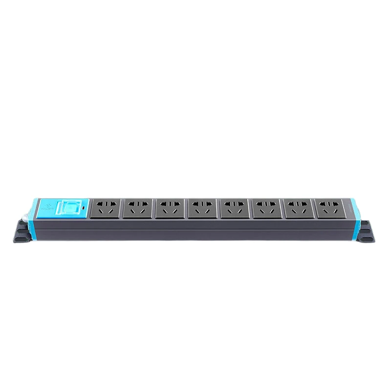 Быка PDU шкаф специальная розетка GNE-108D разъем питания 10A 16A восемь гнездо ряд штекер