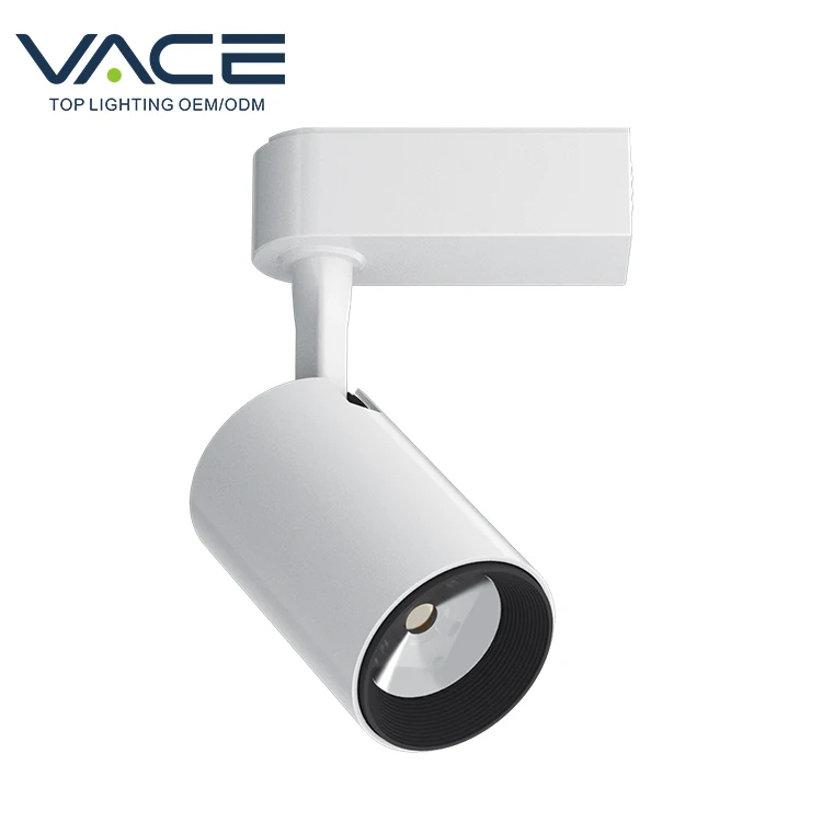 VACE современный дизайн алюминиевая трековая лампа SMD COB 5 Вт 7 9 12 15 20 30 светодиодный Трековый