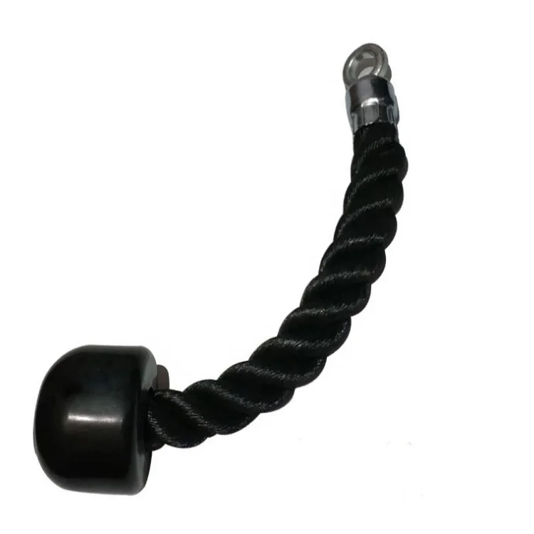 Harbour Gym Fitness Single Tricep Pull Down Cable Rope Pull up Handle Weighted loading