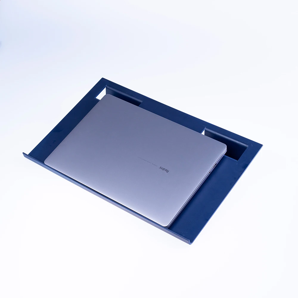 Desktop office storage bracket and office computer monitor stand  with phone holder function