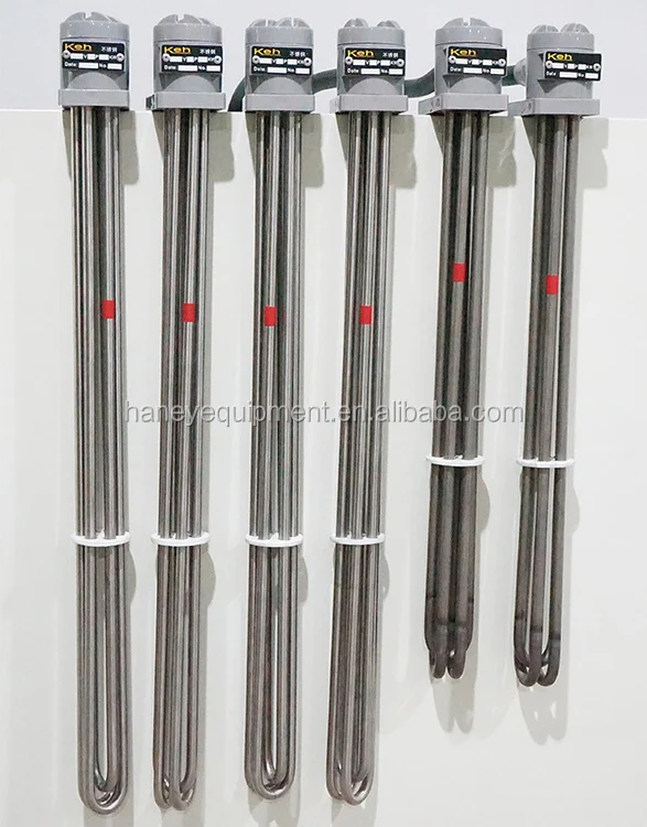 Haney high quality 3kw glass tube heater PTFE heater portable immersion heater