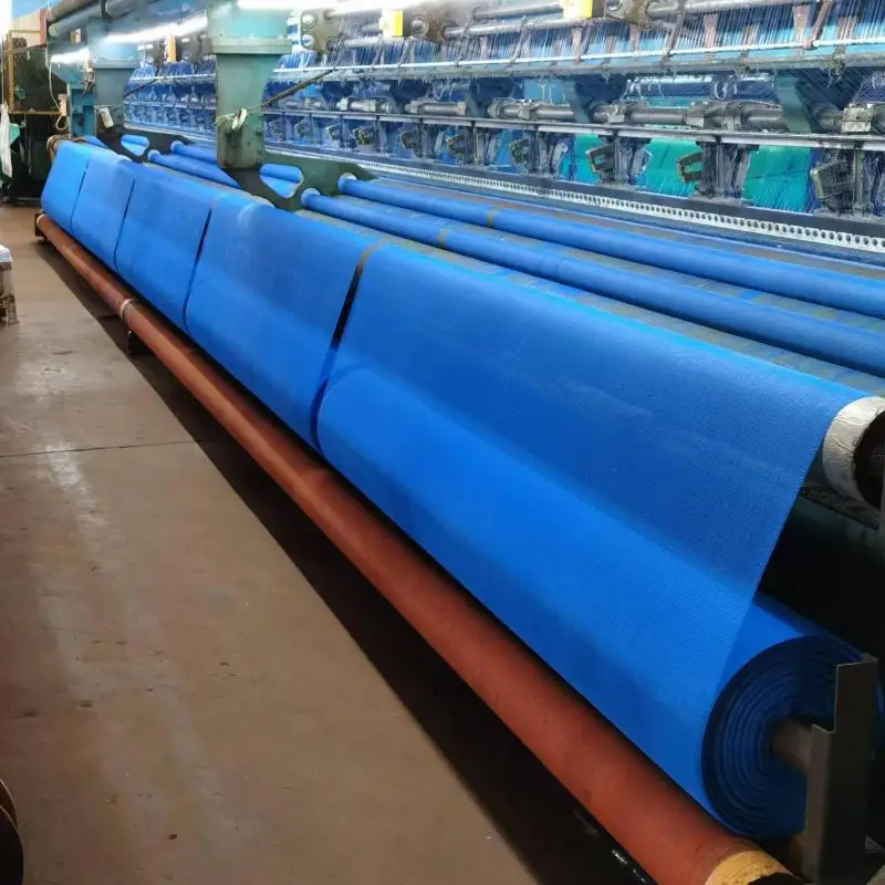 Blue shade net rolls greenhouse shade cloth outdoors agriculture sun shade net