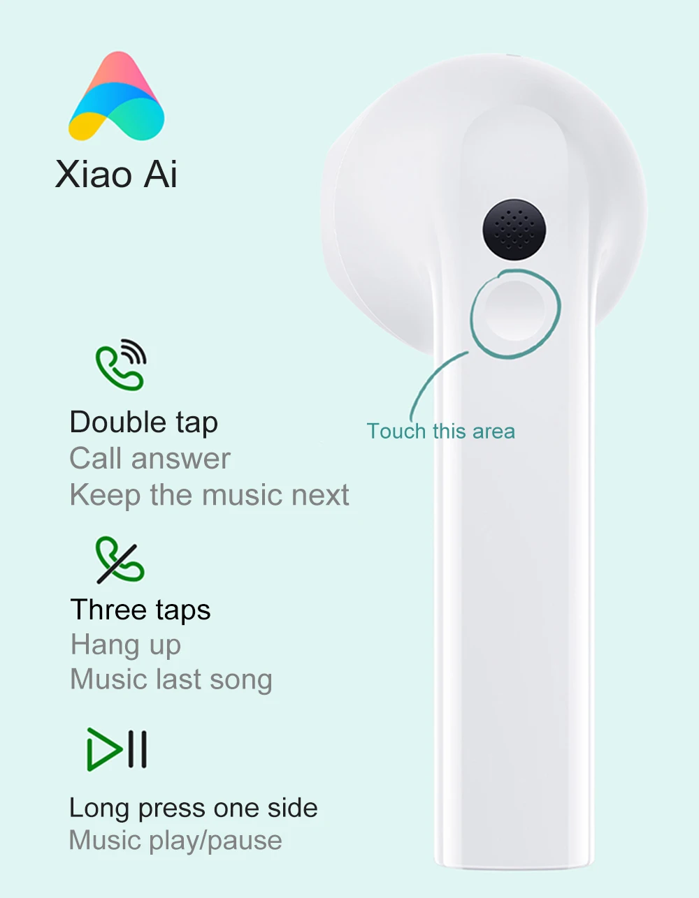 Оригинальные наушники Xiaomi Redmi Buds 3 Airdots TWS беспроводные типа C fone для игр