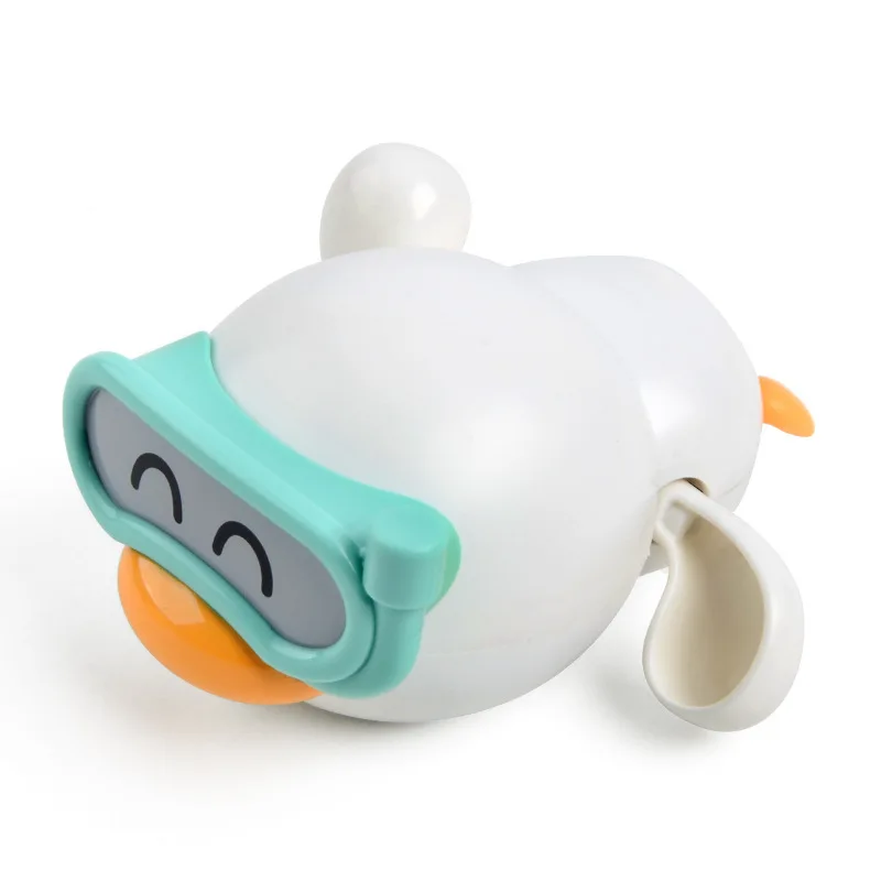 Duck Design Swimming Baby Shower Toys Eco-Friendly Plastic Bath Toy