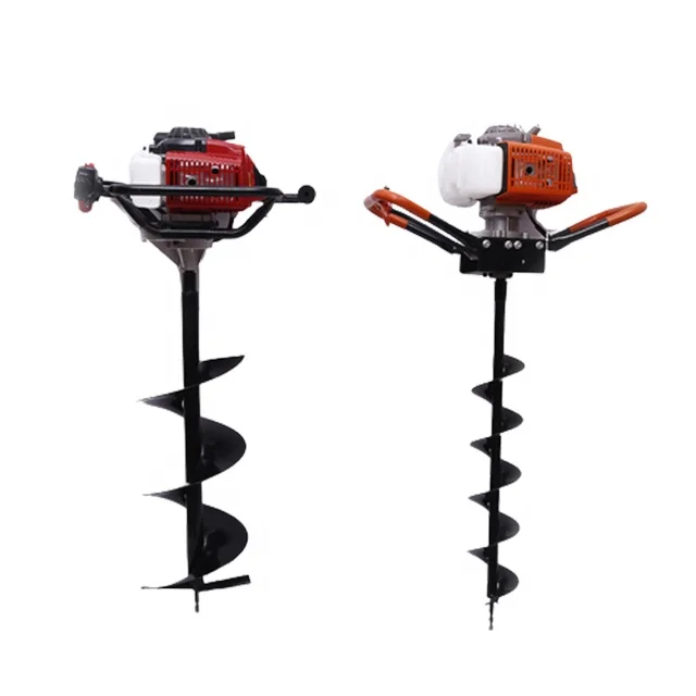 Auger drilling machine petrol earth auger