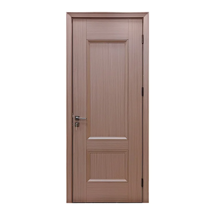 Wholesale Modern Panel Door Design Kitchen Door HDF MDF PVC Plywood Interior Wood Door