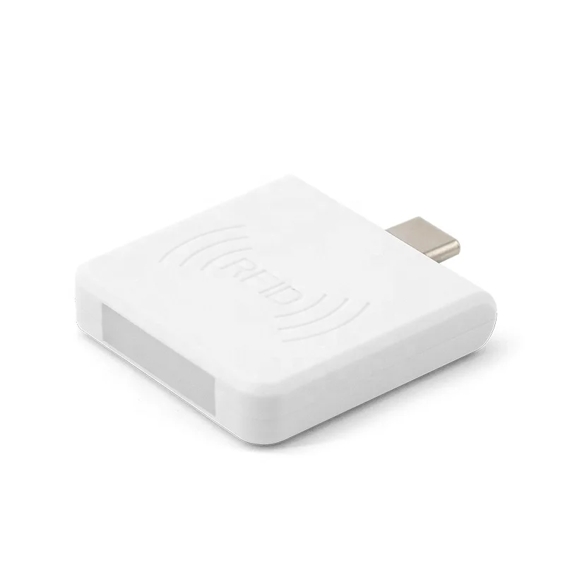 Портативный компактный USB Type-C 14443A протокол Smart ID чип считыватель карт для мобильного телефона