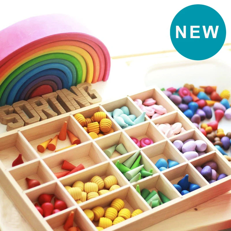 Blocks Cones Droplets Honeycomb Mushroom Popular Happy Kid Intelligent game Educational Wooden Learning Maze Toys For Children