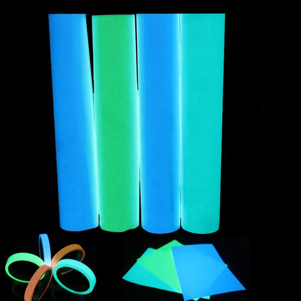 Grow In The Dark Luminescent PET Heat Transfer Film Paper Wholesale Luminous Patterns Heat Transfer Vinyl Sheets