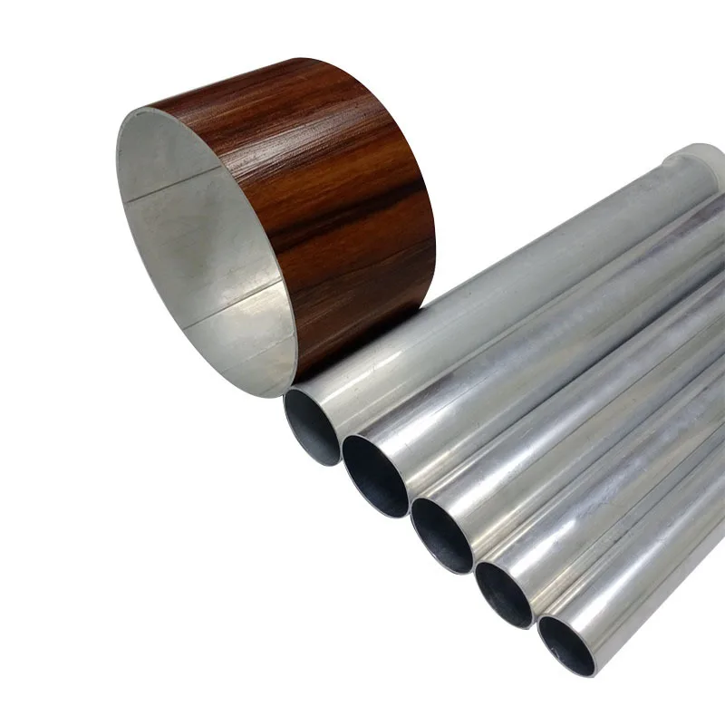 High Qality Aluminium Round Pipe Customized 26mm Clear Anodized Finish Aluminum Tube 6061