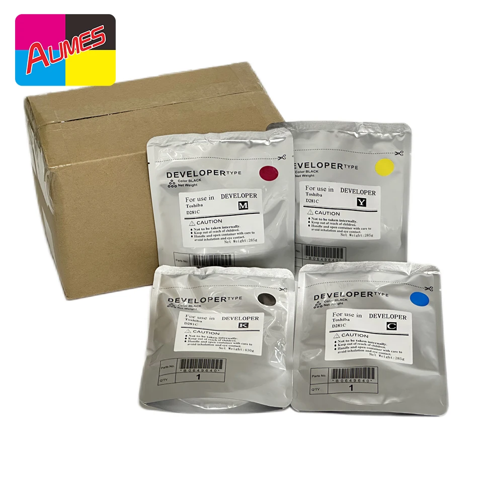 For Toshiba D281C D-281C Developer Compatible for E-studio 281C 351C 451C 3511C 4511C Copier Color Toner