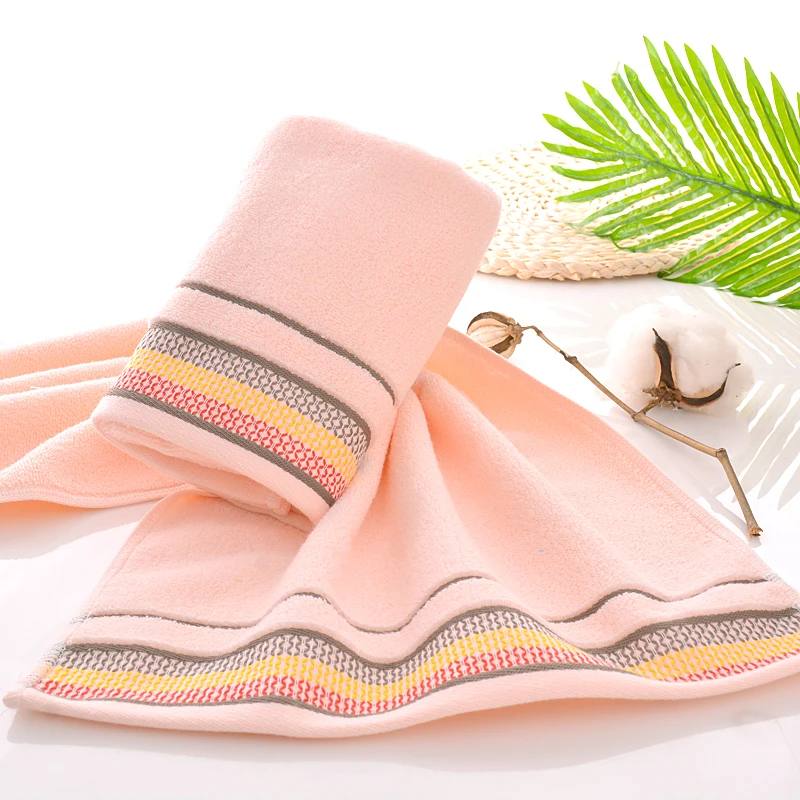 hot sale towel bath 100% cotton towel custom thick and durable salon towel absorbent soft and skin-friendly