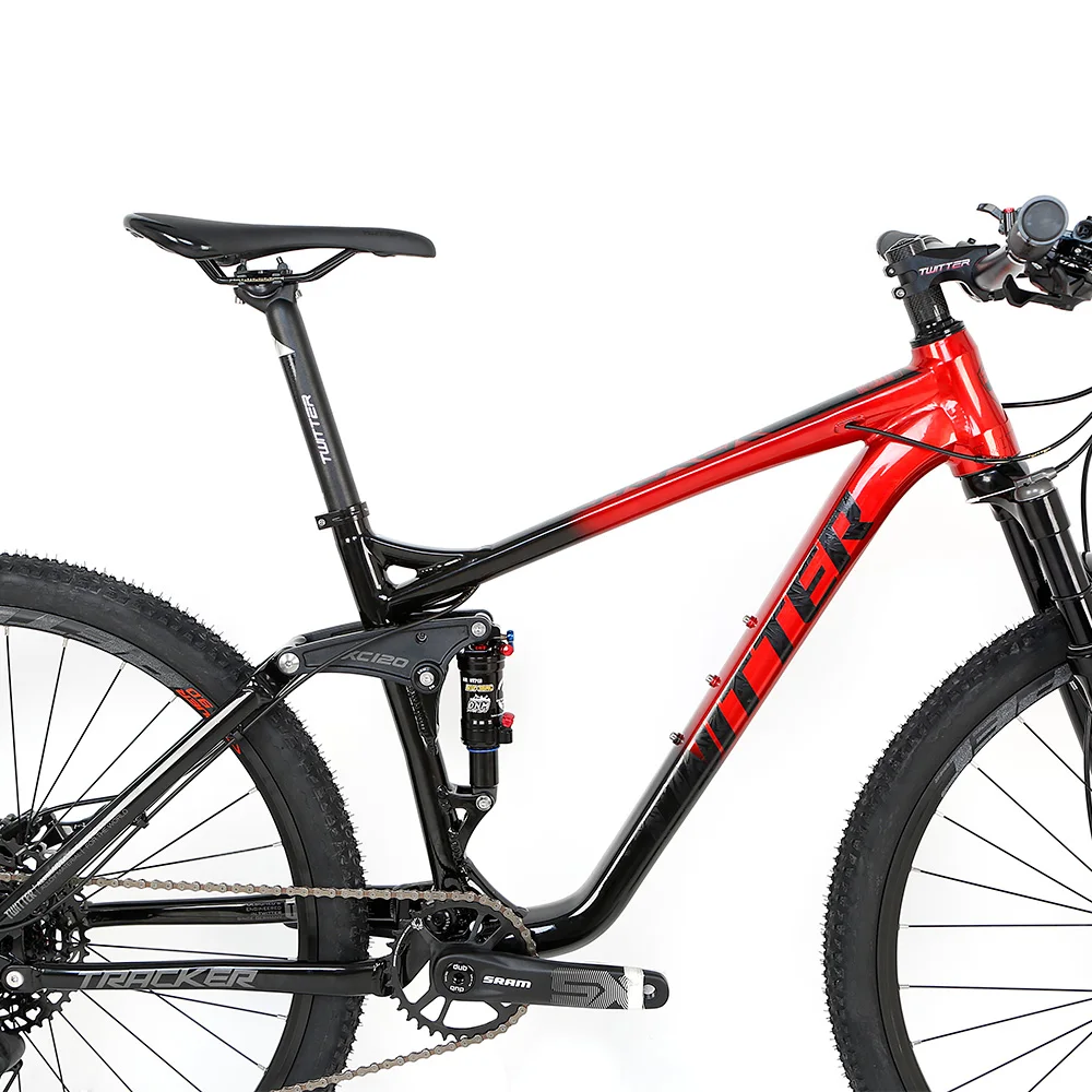 
27.5 29 inch aluminum alloy single speed 12S downhill full suspension mountain bike 