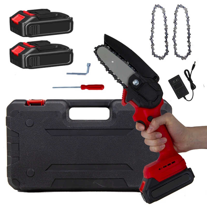 Factory Direct Low Price High Quality Mini Chainsaw Cordless Power Chainsaw Electric Handheld Battery Chainsaw