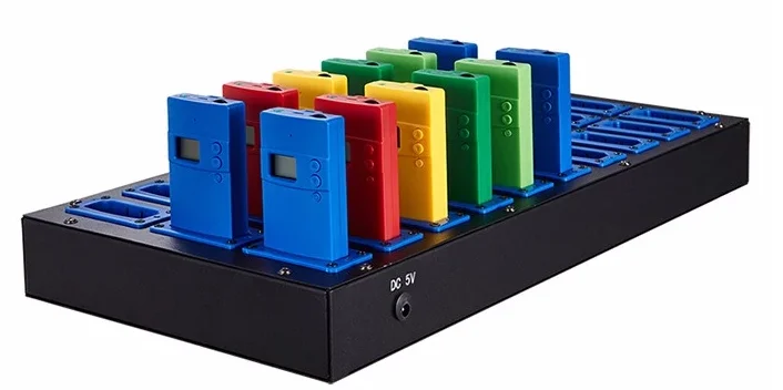 Wireless tour guide system acoustic system long distance wireless receiver