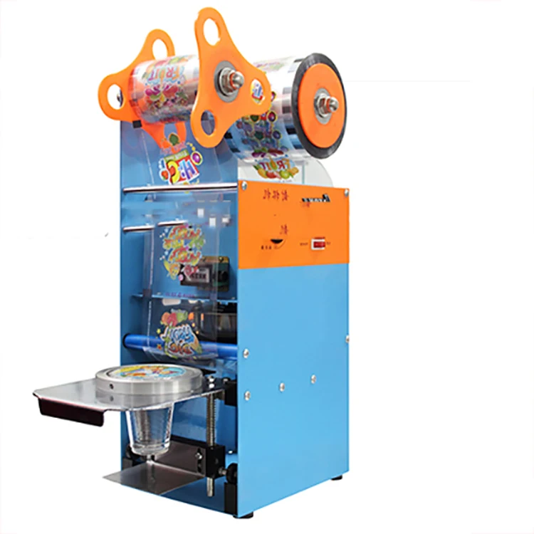 350W Automatic Boba Tea Cup Sealer Sealing Machine