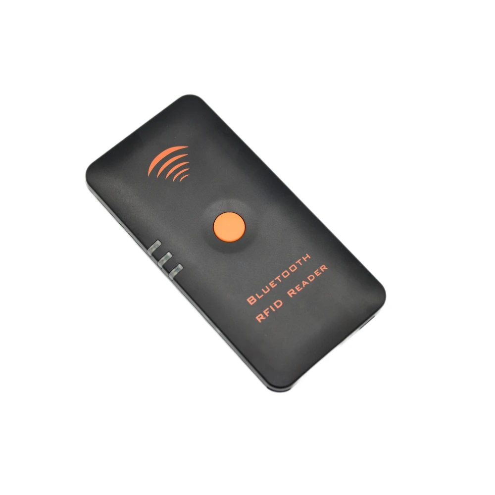 Silion Black Contactless Rfid Card Rfid Jewelry Label Blue Tooth Handheld Uhf Rfid Reader