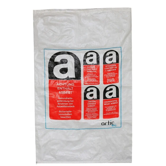 Heavy duty large woven polypropylene bags pp woven sack 50 kg 75 kg 100 kg for packing