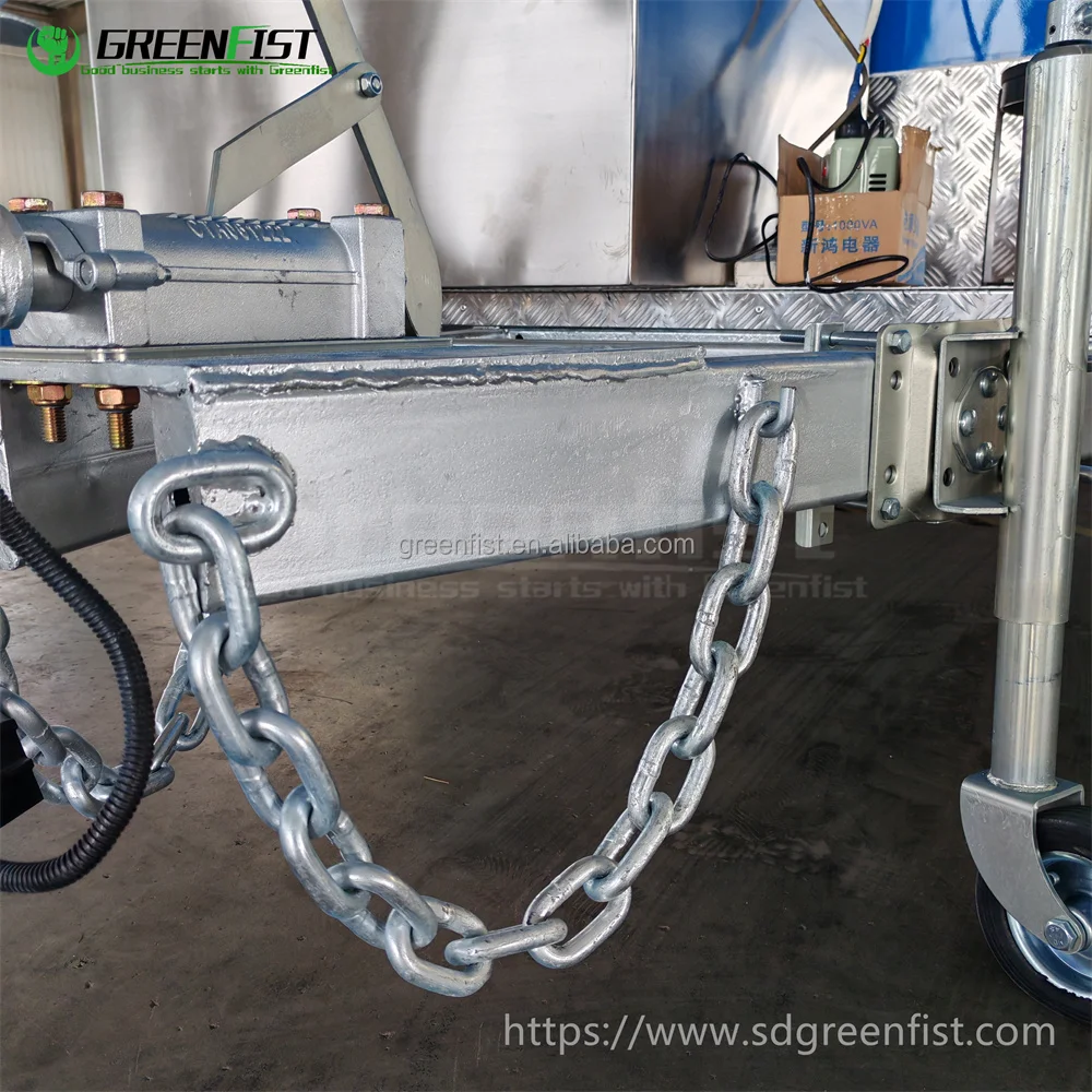 12 ft 14 ft fully equipped Snack food mobile complete dot approved food trailer truck for sale USA Europe