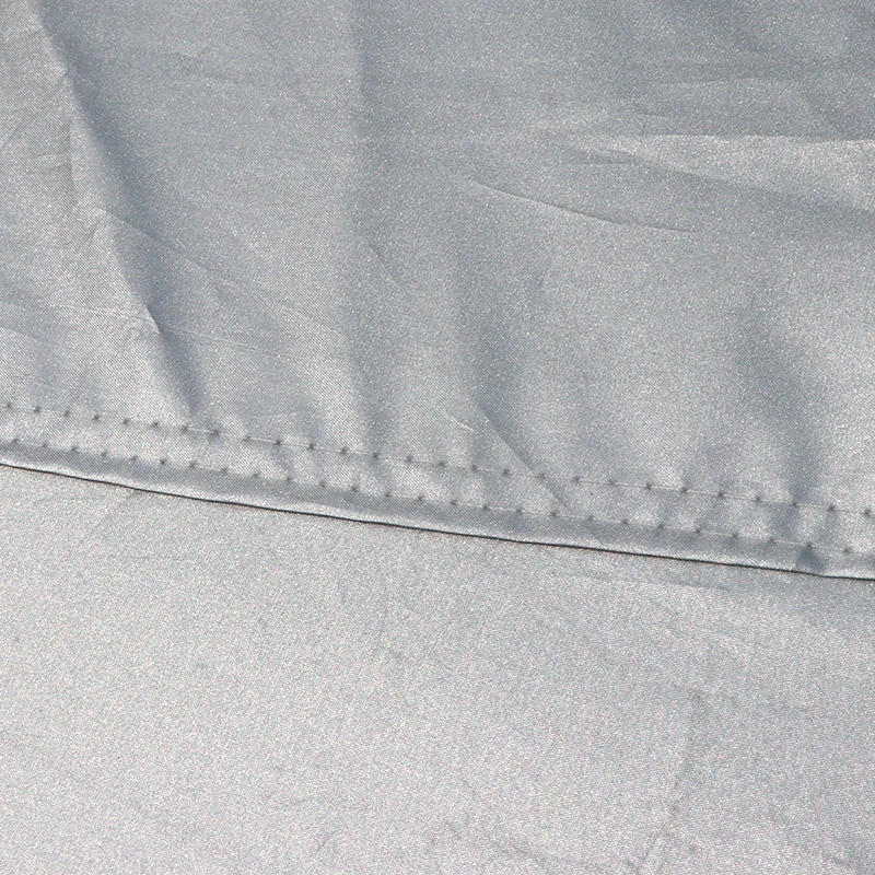 Waterproof UV Protective PEVA And PP Cotton Breathable All Weather  Car Cover with 6 reflective stripe