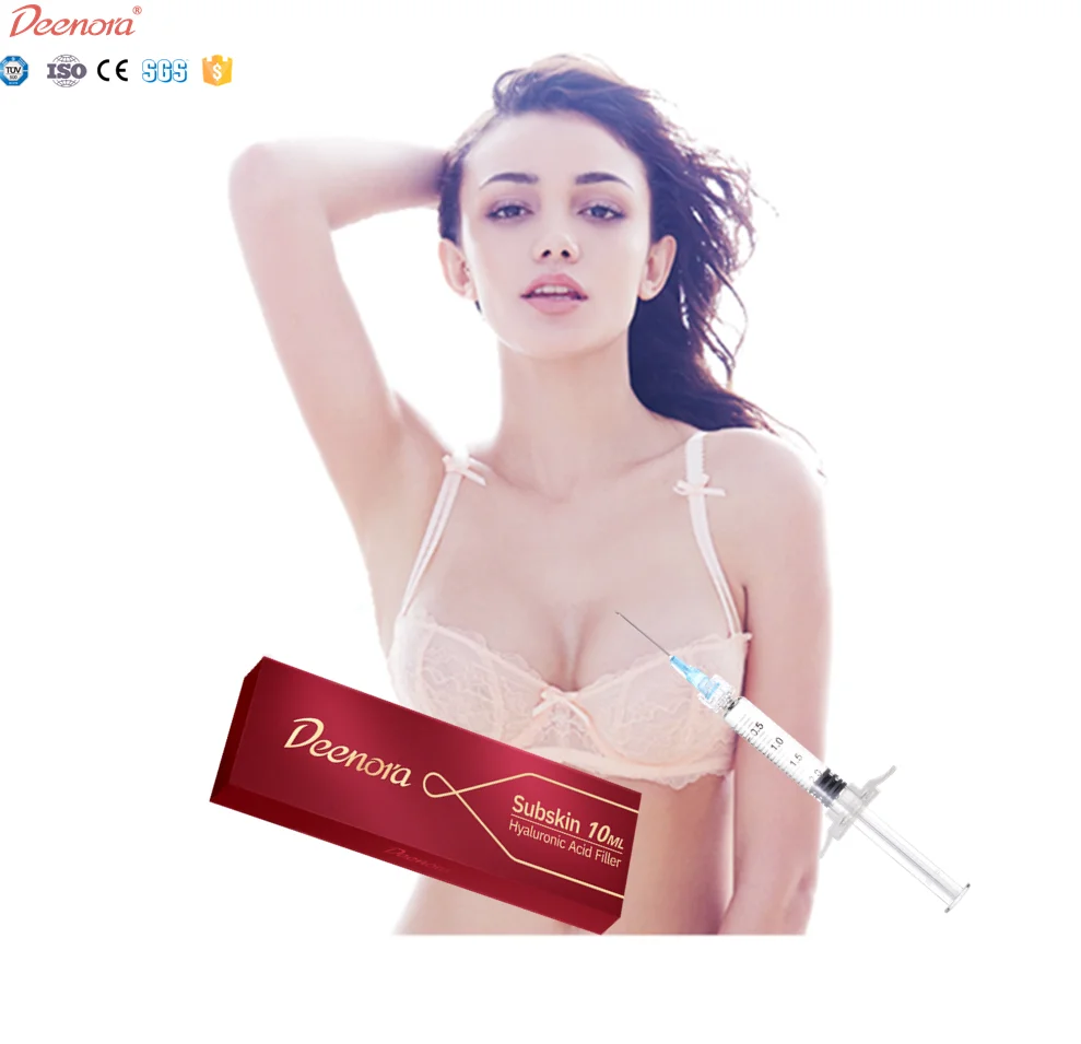 Deenora korea Hot Sale buttocks  increase enlargement gel cross linked ha hyaluronic acid dermal filler for face nose skin