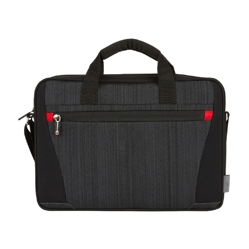 Laptop Briefcase Premium Laptop Case Fits Up to 17.3 Inch Business Shoulder Bag Laptop Expandable Water-Repellent Messenger Bag