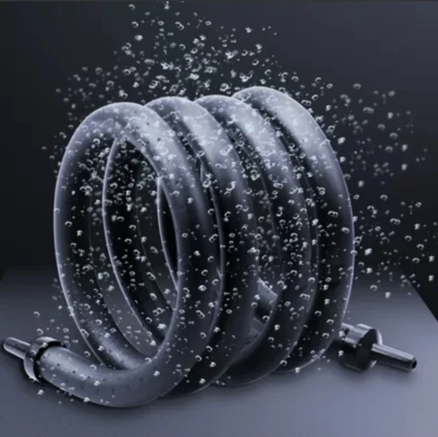 Black Air Stone Bubble Bar Wall Curtain Tube Hose For Aquariums Fish Tanks Pump Hydroponic Oxygen Diffuser Tube 20cm/60cm/120cm